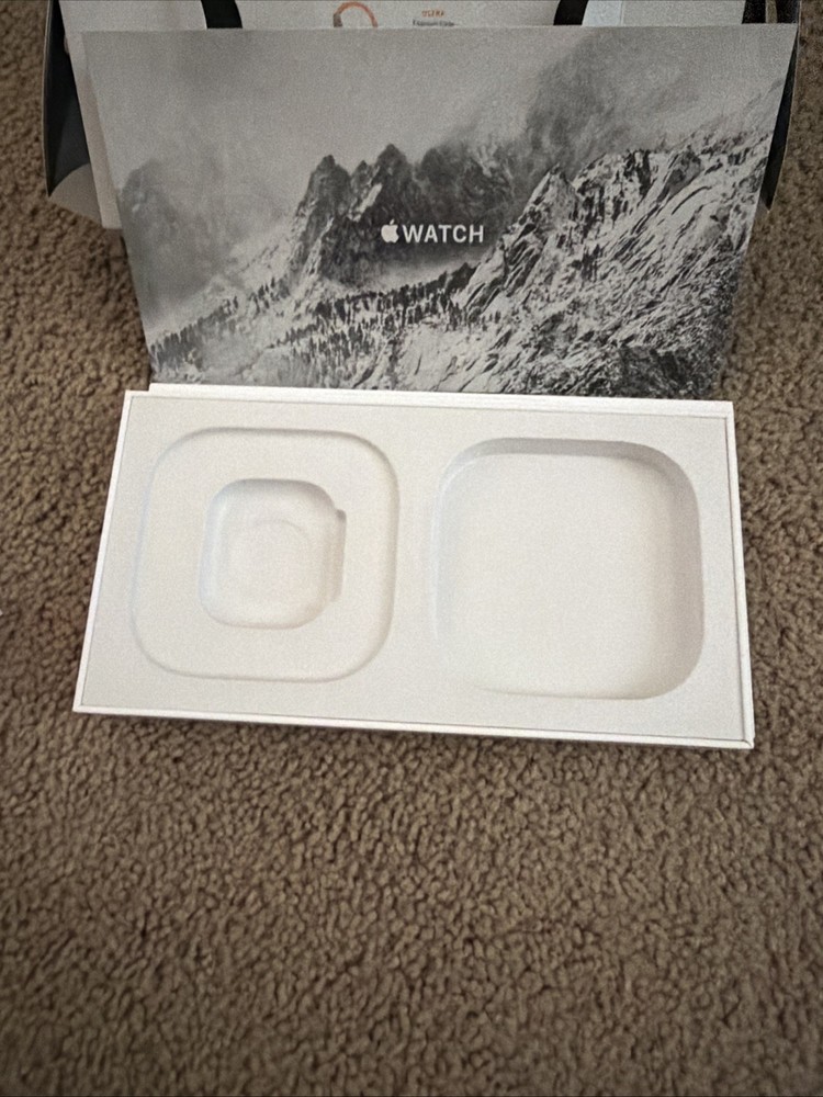 Apple Watch Ultra Box 49MM Original Packaging (EMPTY BOX W/Charger