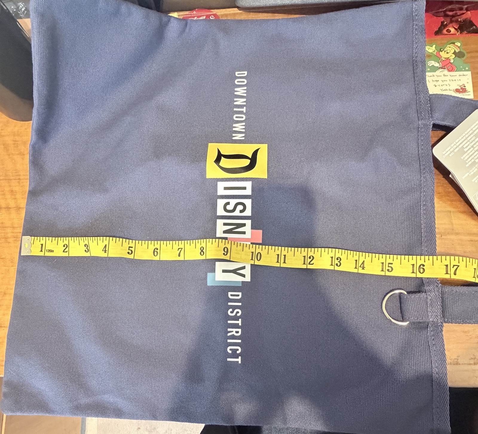 New 2026 Disneyland Resort Downtown Disney District Canvas Tote Bag