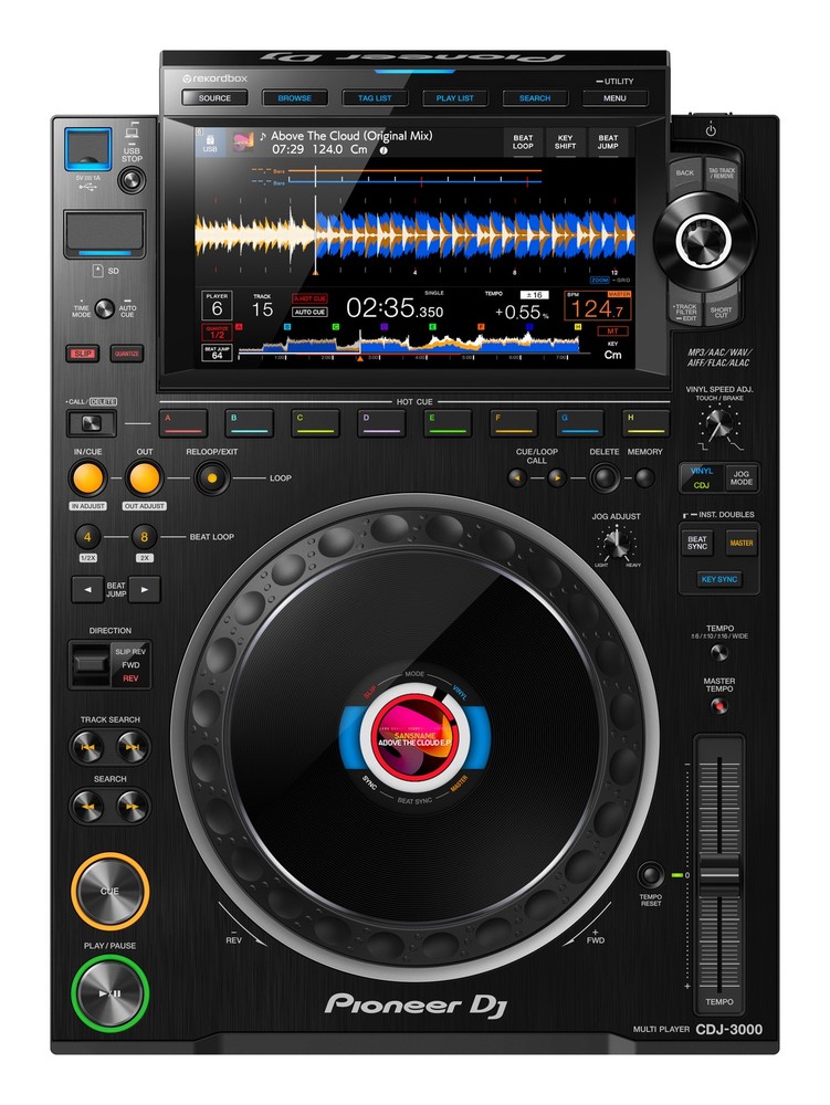 CDJ-3000 Professional DJ Multi Player (Black) - Pioneer DJ