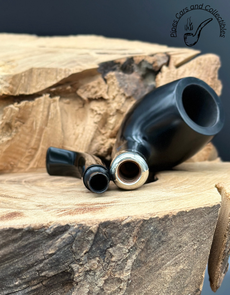 Rattray's Smooth Bent Billiard Smoking Pipe