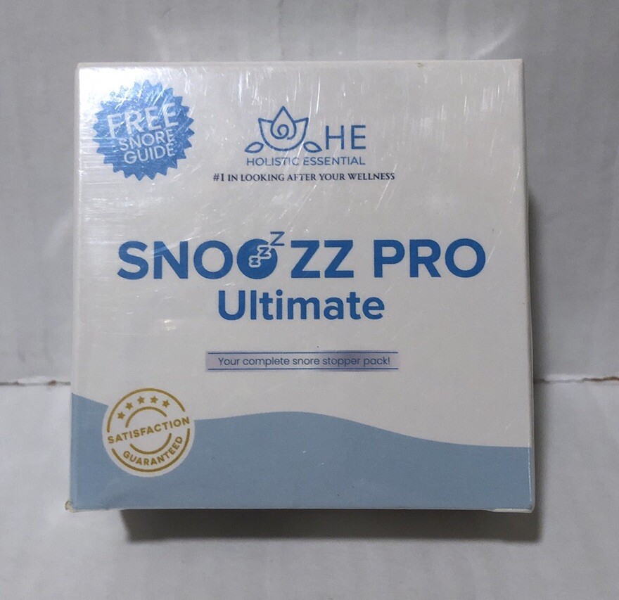 Holistic Essential SNOOZ PRO Ultimate, Snore Stopper Pack