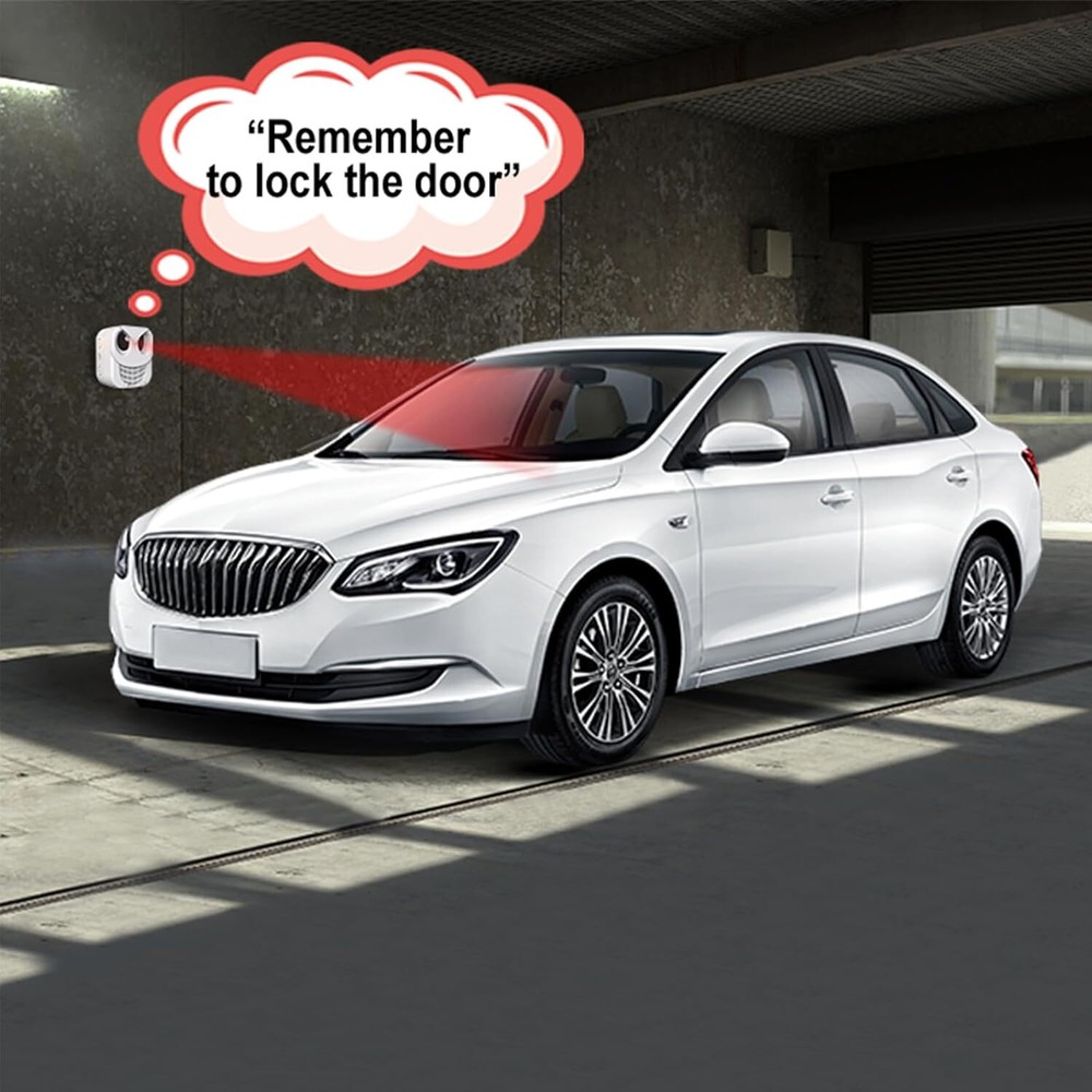 HTZSAFE Rechargeable Dual-Direction Motion Sensor & Detector