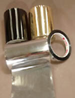 Classy Classics - 1/4" - 2 RL Pk Black, Gold, Silver