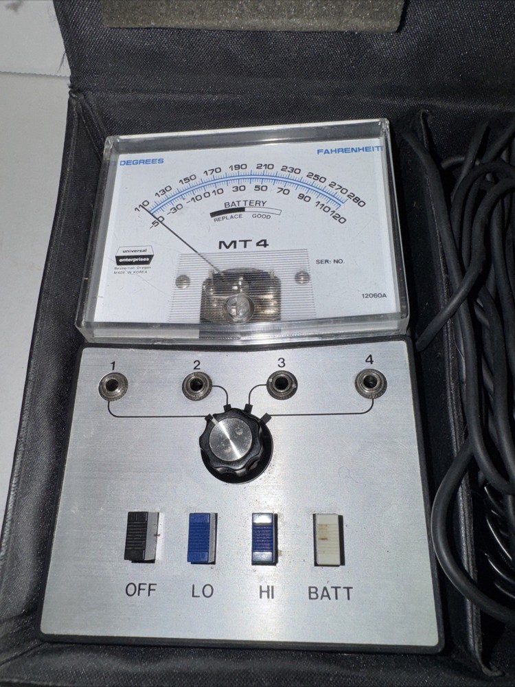 UEi  MT4 Analog 4 Input Thermometer