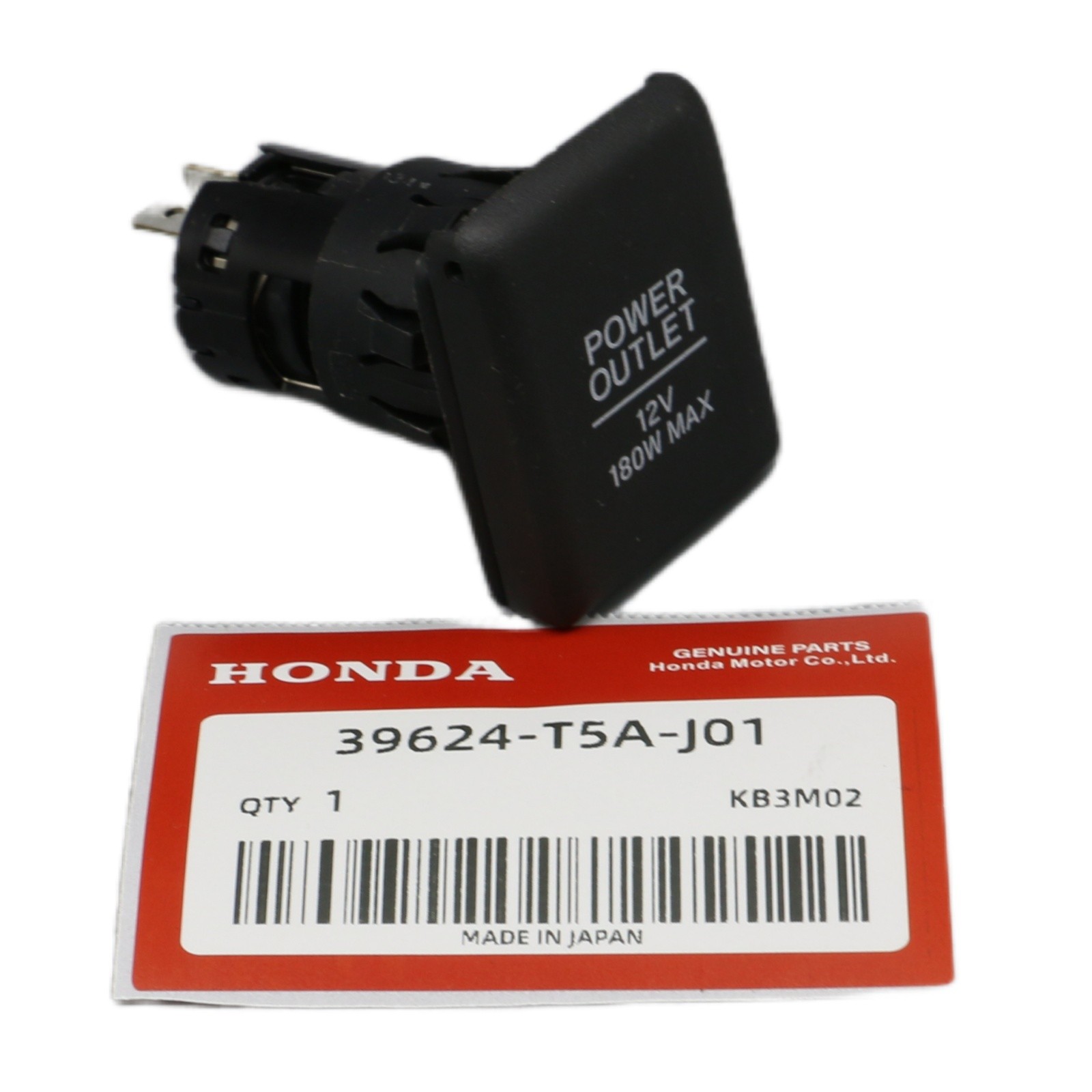 OEM Power Outlet For Honda Civic Accord Odyssey Pilot Acura RDX 39624-T5A-J01