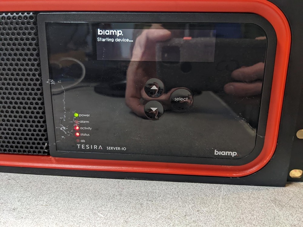 BIAMP TESIRA SERVER-IO DIGITAL SIGNAL PROCESSOR