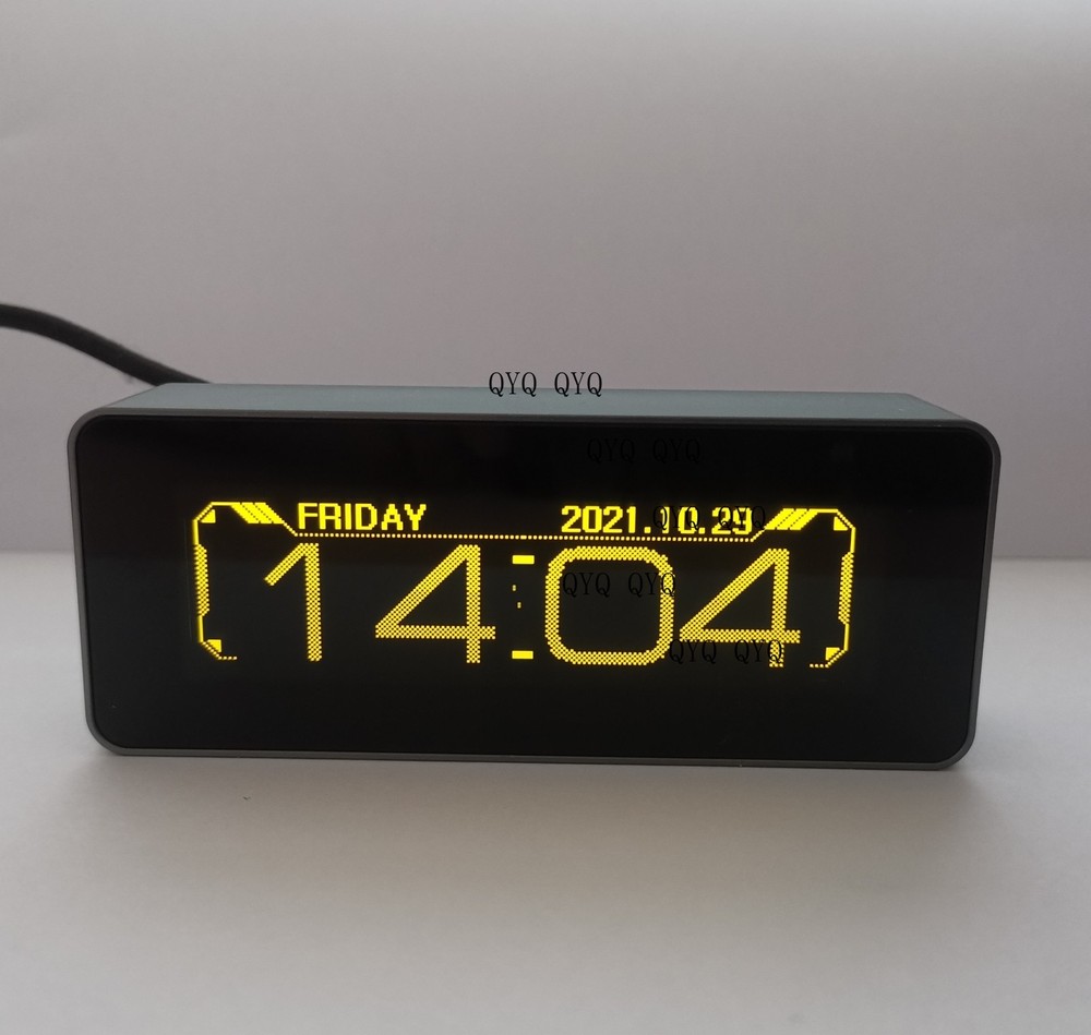 Hi-end OLED Sound Level Meter Audio Spectrum Analyzer Dot Matrix Digital Clock