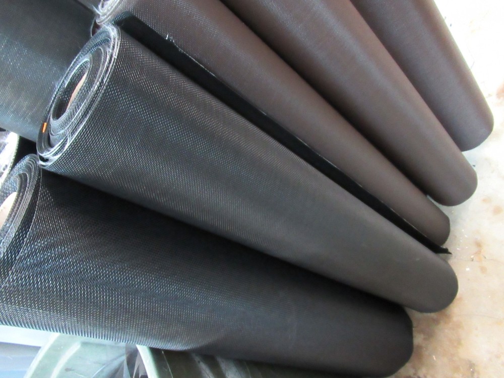 Phifer Suntex80 36" x 100' Black Solar screen material