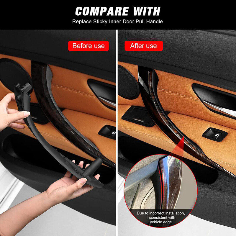 2 x Interior door pull handles For BMW F32/F33/F36/F82/F83 2014-2017