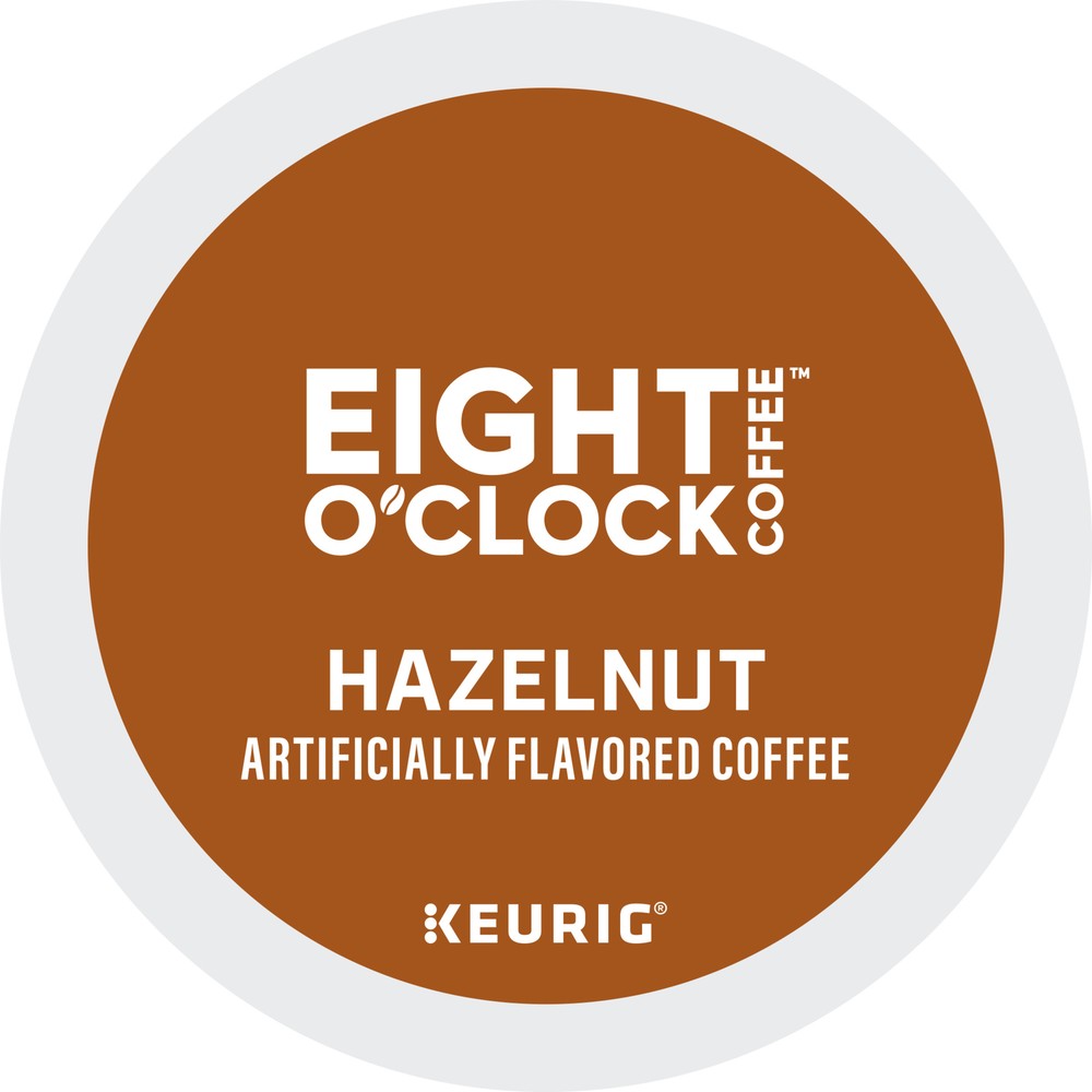 Eight O'Clock Hazelnut Coffee, Keurig K-Cup Pod, Medium Roast, 96 Count