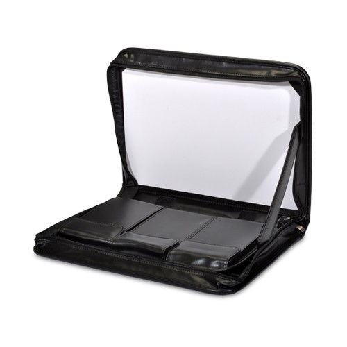 3M MPro110 PORTABLE PRESENTATION KIT BLACK LEATHERETTE BINDER