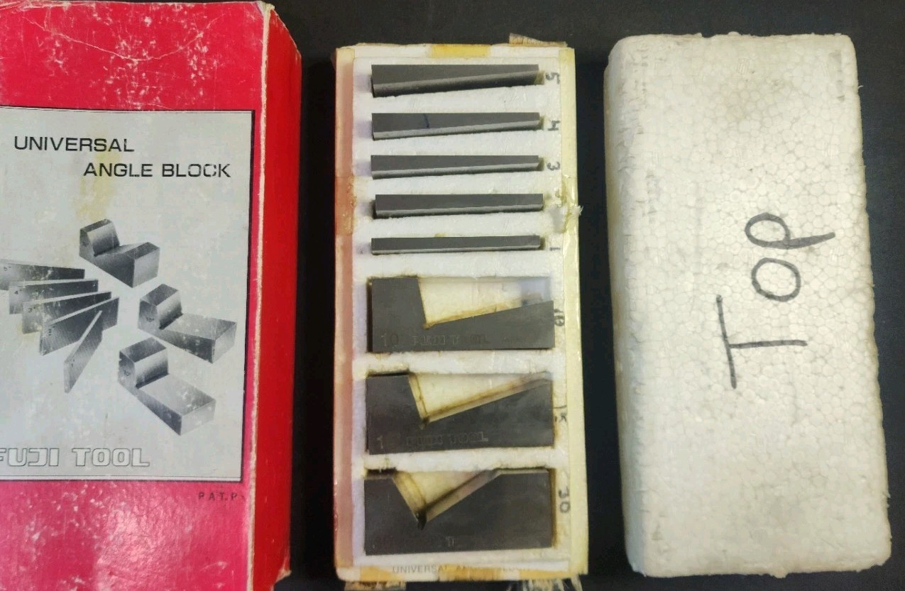 FUJI TOOL UAB-8 Universal Angle Block Set Of 8 Blocks
