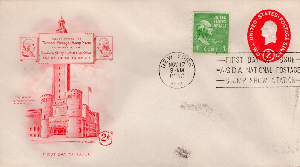 NATIONAL POSTAGE STAMP SHOW - 1950 - DC443