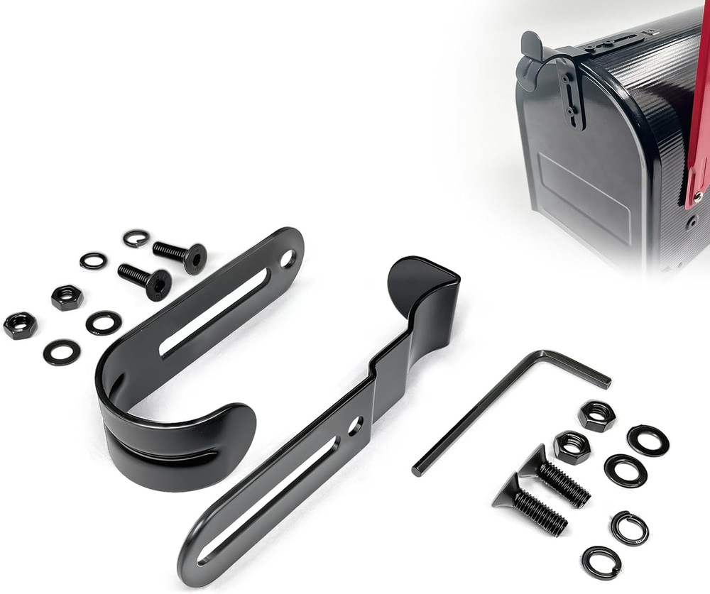Mailbox Latch and Handle Kit, Thickened Mailbox Latch Replacement Set Easy Insta
