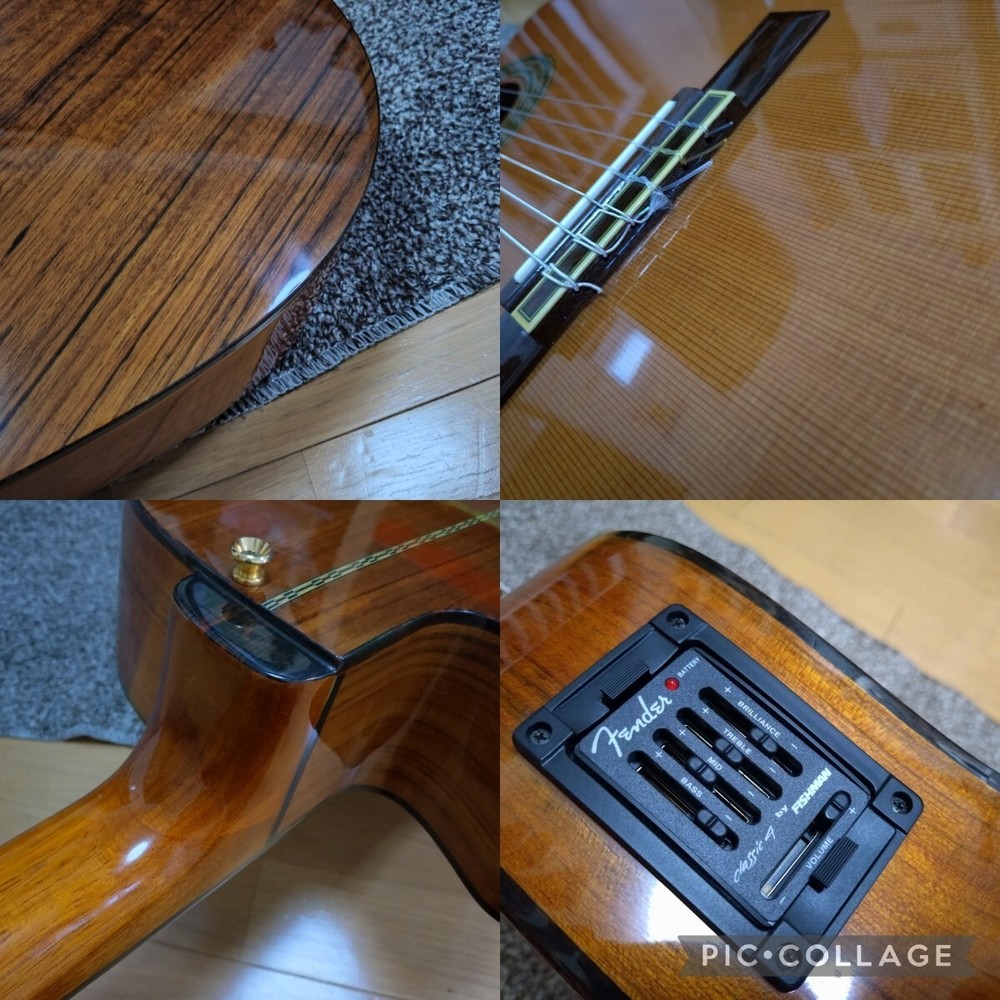 Fender CG24SCE Electro-Classical Guitar with Cutaway and Preamp