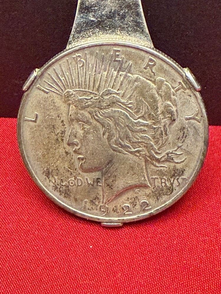 Money Clip - 1922 Peace Dollar