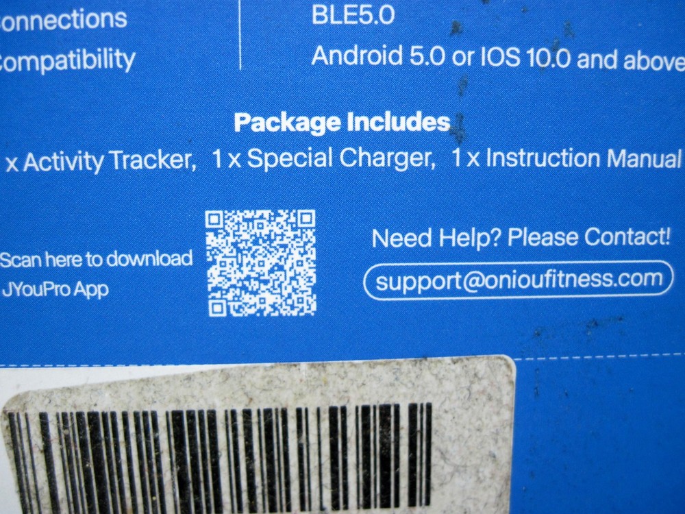 ONIOU Activity Tracker Watch For Kids 6+ Black