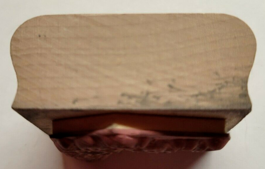 Wood/Rubber Stamp Rose Bud Corner Boarder