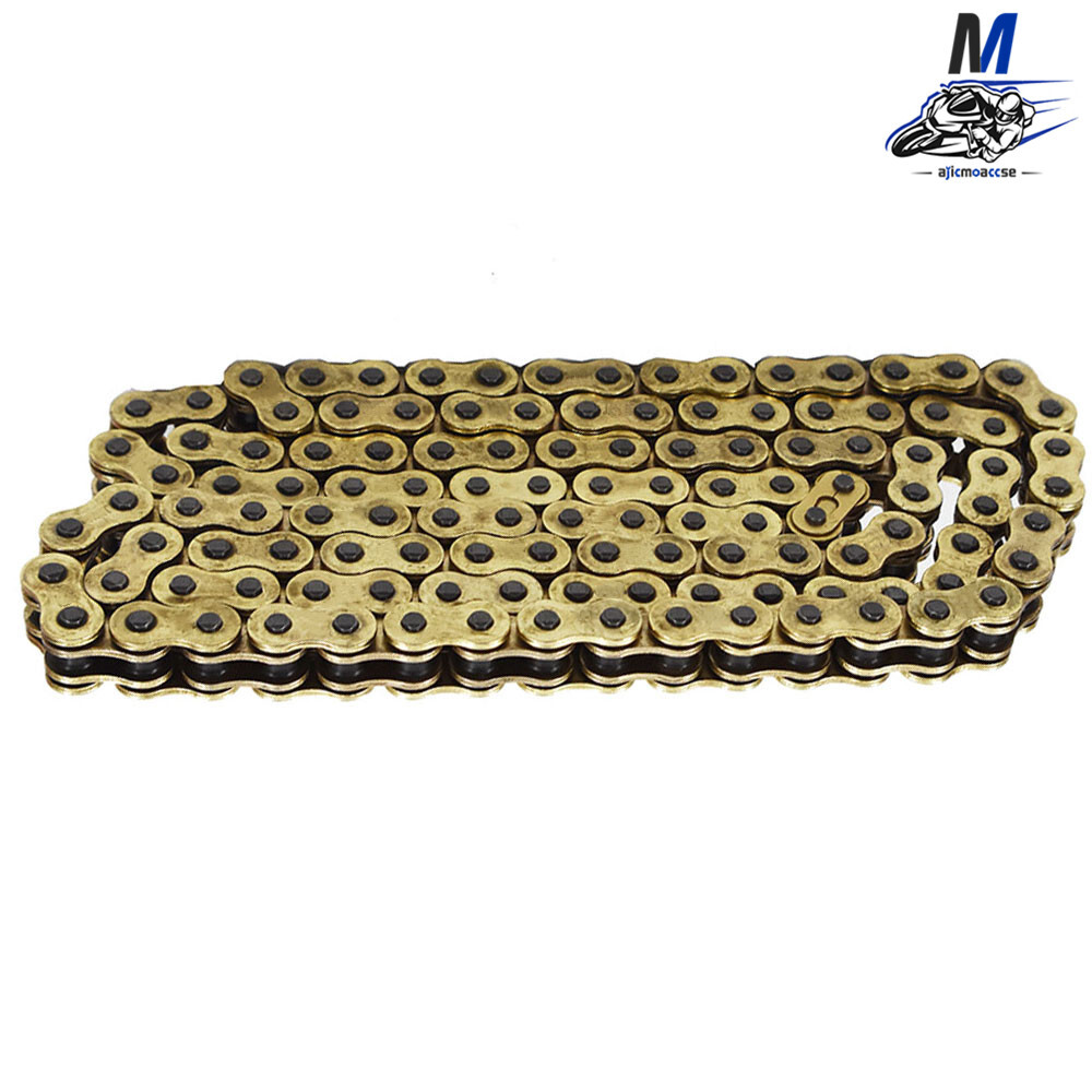 GOLD 520 Drive Chain 120 Links With O-Ring Masterlink For Dirt Bike 520×120