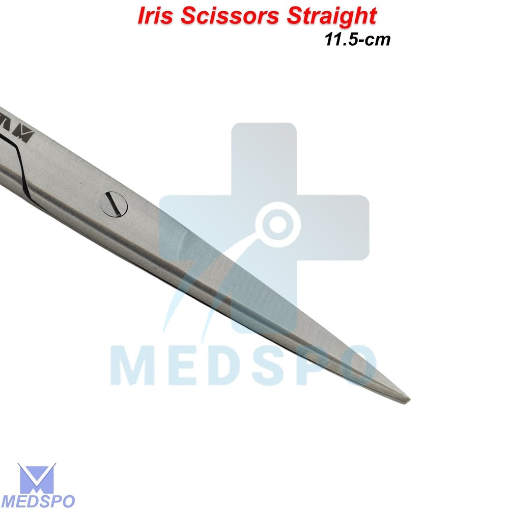 Surgical Operating Iris Gum Scissors Straight Tissue Sharp Shears Medical Tools