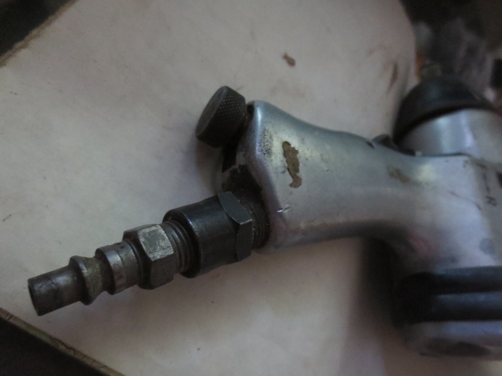 Vintage Blue Point Blue Pneumatic Reversible Drill