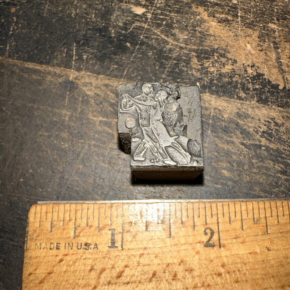 Printing Block ( Man & Woman Dancing ) Nice Image