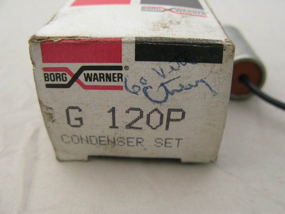 BORG WARNER CONDENSER (#G120P)