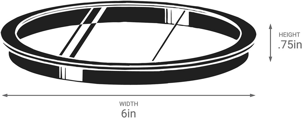 6" Accessory Lens in Black, 9536BK