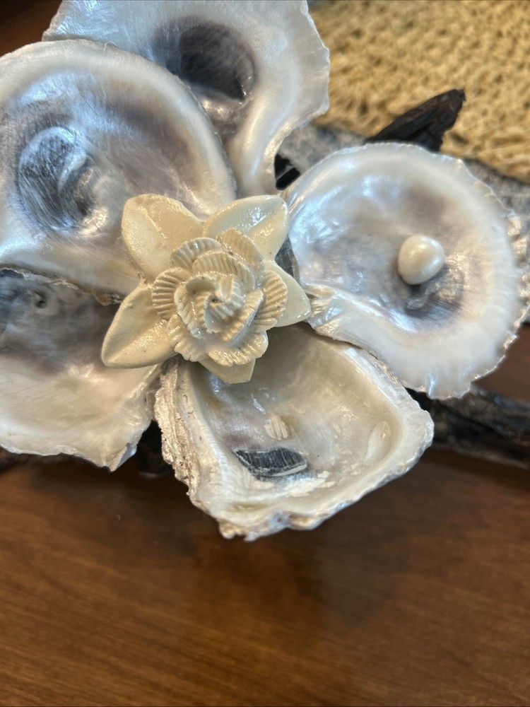 Handmade Oyster Shell Arrangement