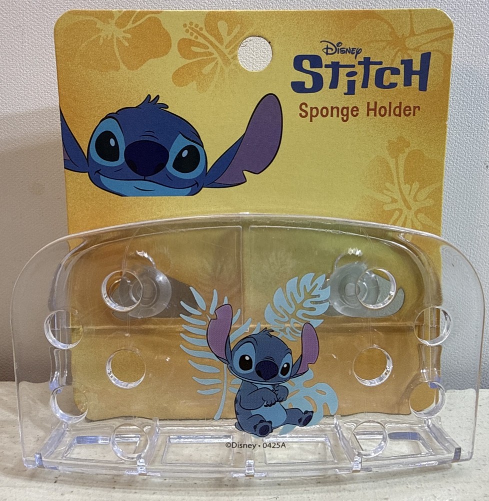 Disney STITCH Small Sponge Holder NEW
