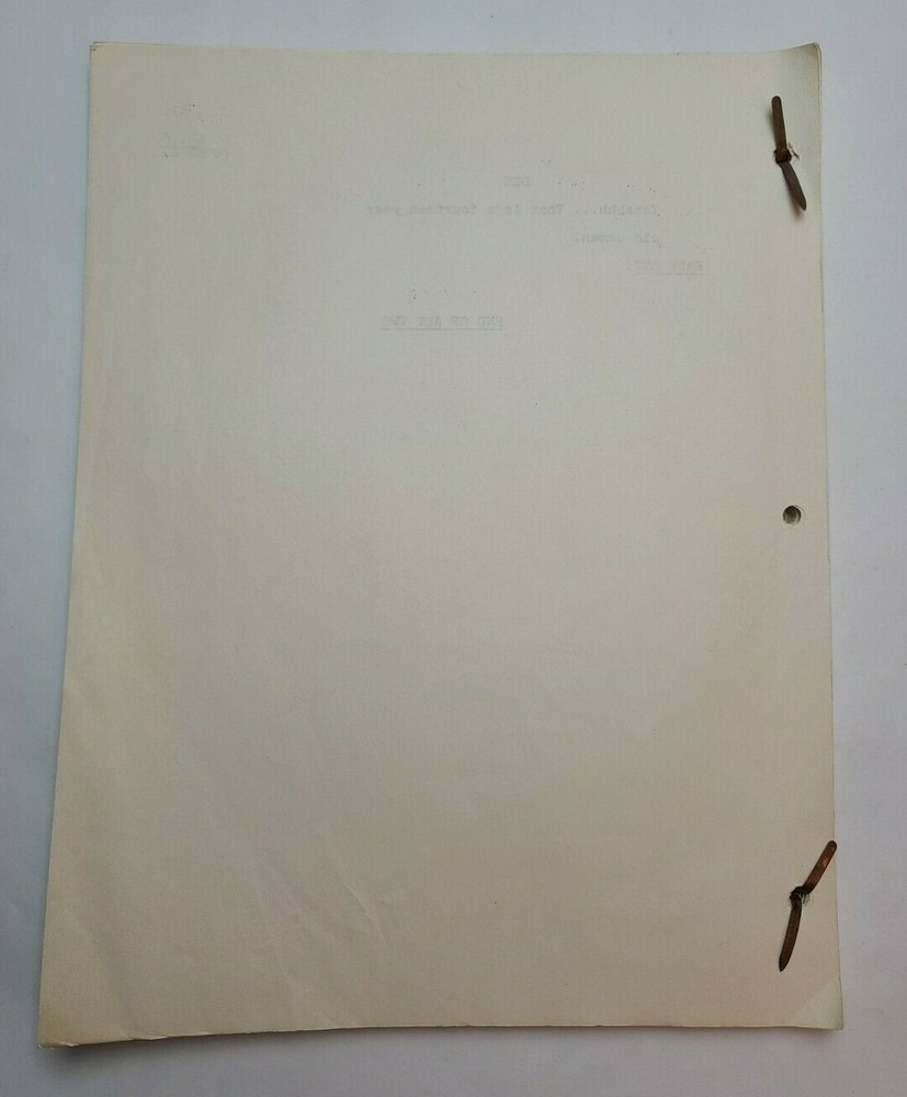 WHAT'S HAPPENING!! / 1978 TV Script, Danielle Spencer "A Present for Dee"