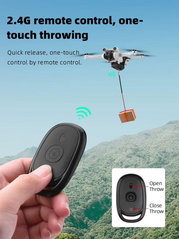 Drone System Airdrop Air Drop Quick Release