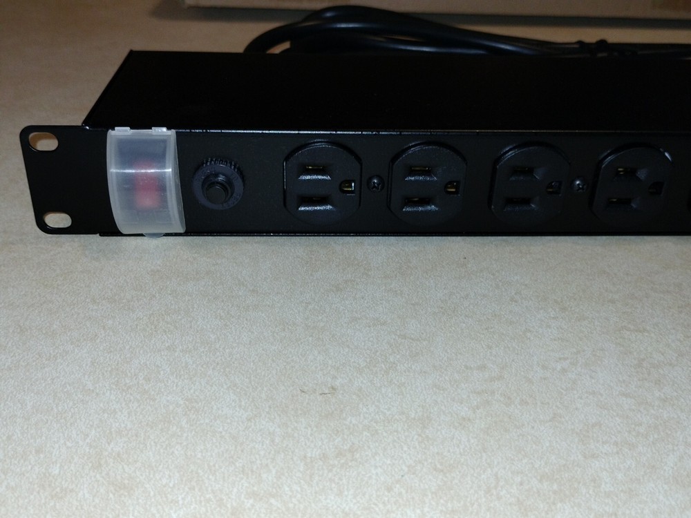 DITEK RACK MOUNT AC POWER SURGE PROTECTOR DTK-RMAC12