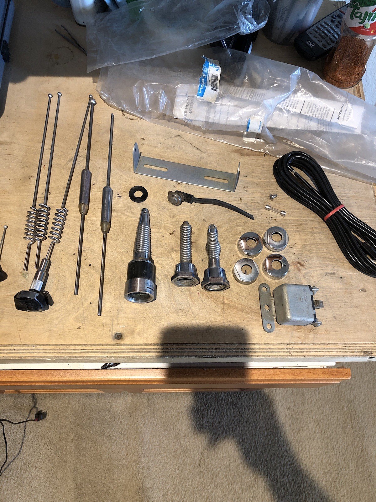 1984 Vintage Motorola Mobile Antenna LOT You get all