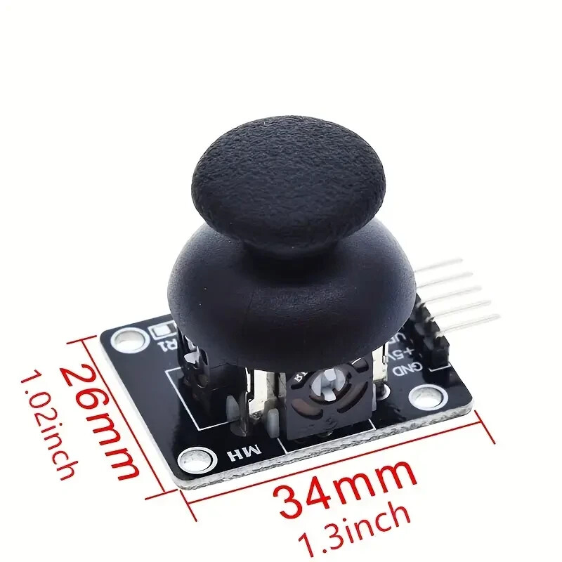 Dual-Axis XY Joystick Game Controller Sensor Module for Arduino Raspberry Pi