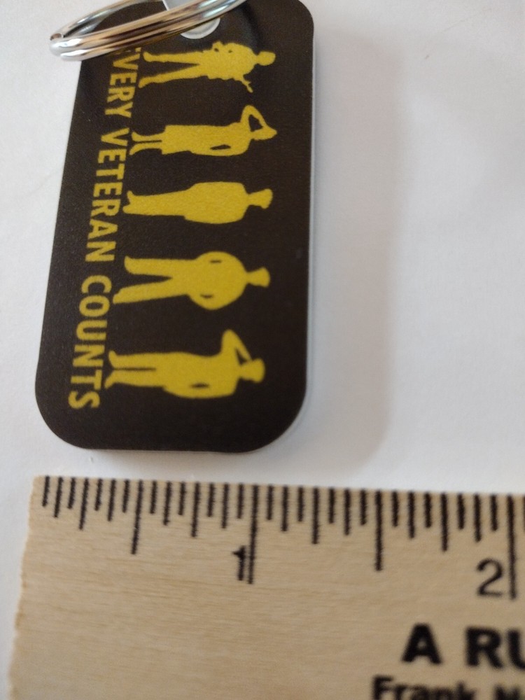 Every Veteran Counts Keyring