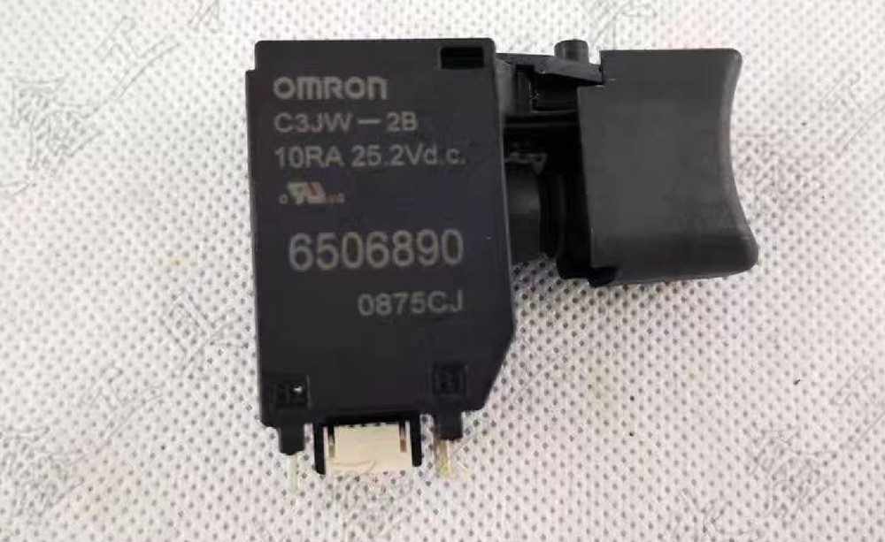 1Pc Makita 6506890 Switch Omron C3JW-2B Trigger Switch black