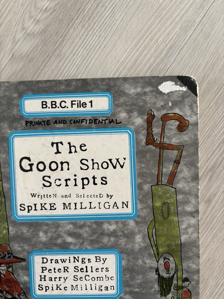 The Goon Show Script Milligan Spike, Hardback 1972