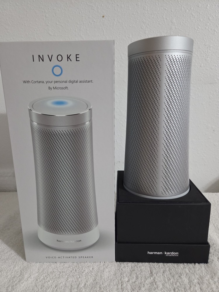 Harman Kardon Invoke Voice Activated Wireless Assistant And Bluetooth Speaker