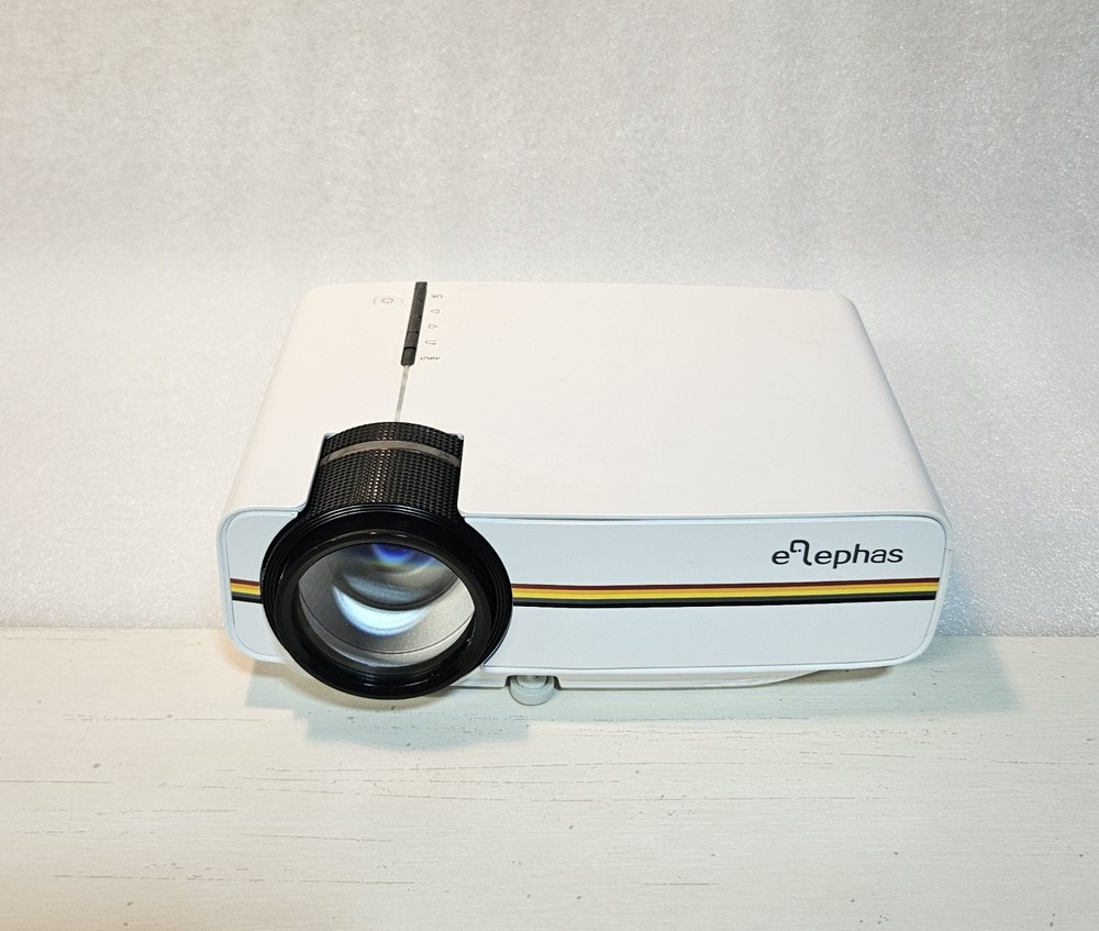 Elephas Mini Projector HD LED Home Theater | HDMI USB VGA AV | Portable Compact