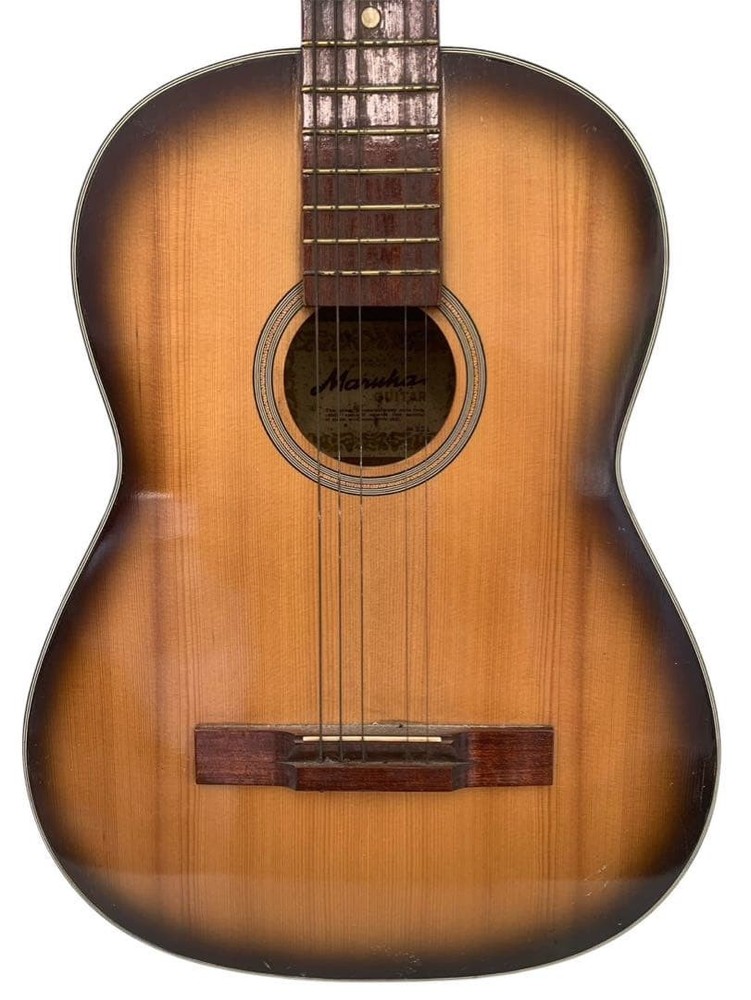 Maruha Guitar No. Classical Guitar With Missing String And Unset Tuning