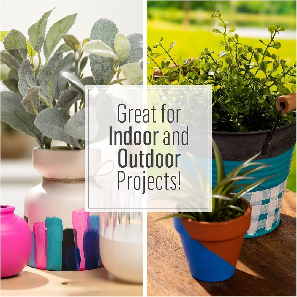 2 oz Multi-Surface Metallic Malachite Paint - Perfect for All Creative Projects