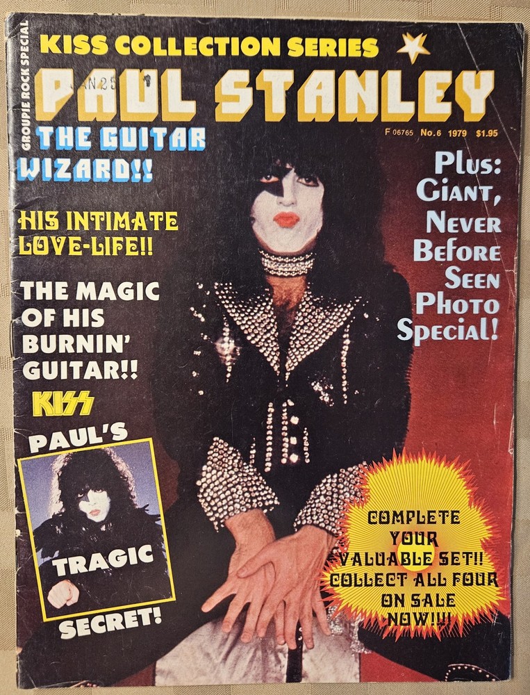 KISS COLLECTION SERIES PAUL STANLEY MAGAZINE 1978