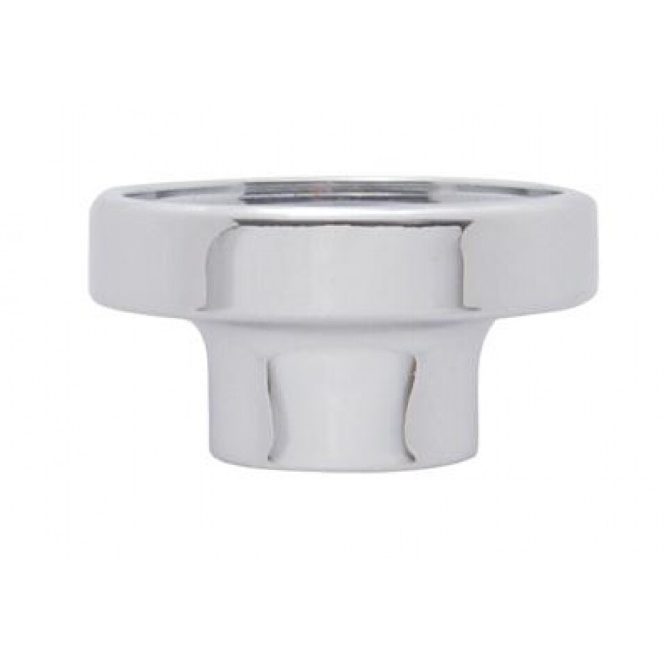"Panel Lights" Dash Knob - Black Aluminum Sticker