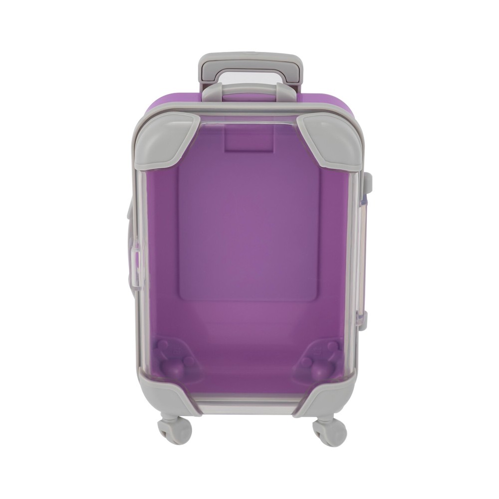 12 PCS Simulation Mini Trolley Cases Suitcase Set ABS Case Set W/4 Wheel