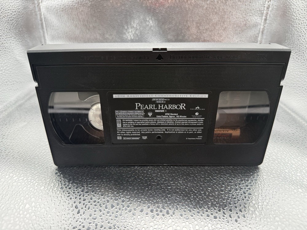 Vintage VHS Cassette Table/ Wall Clock Handmade