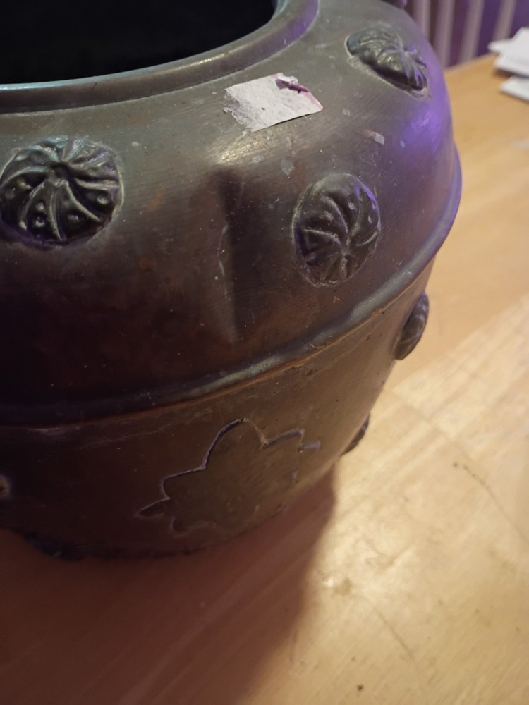 Antique Copper Teapot Tea Pot