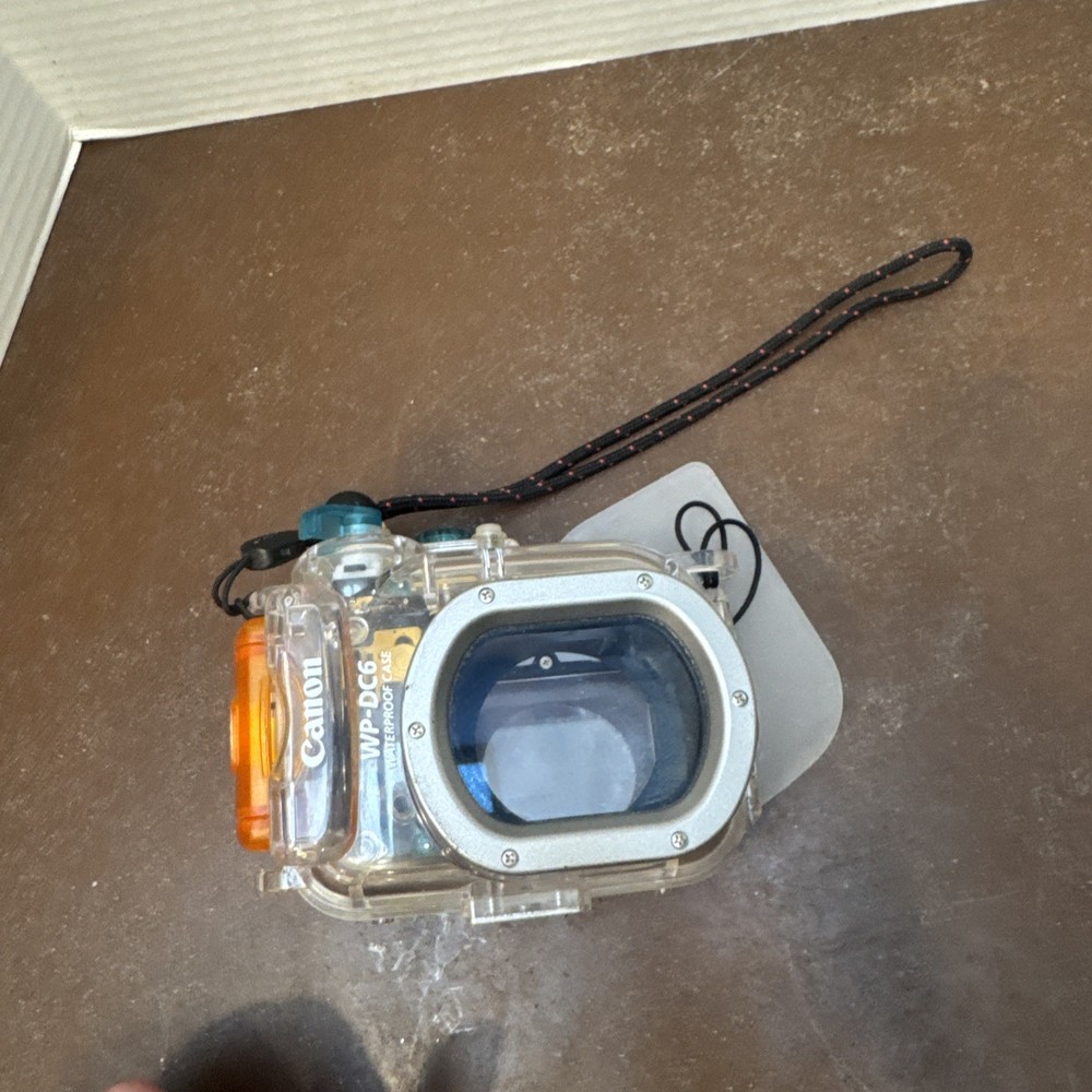 Canon WP-DC6 Underwater WaterProof Case Untested