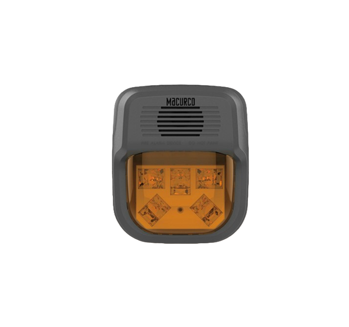MACURCO HS-A - Horn Strobe Combo (Amber)