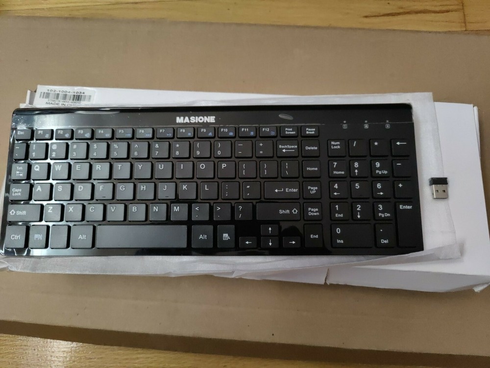 ! Awesome! Masione wireless Keyboard